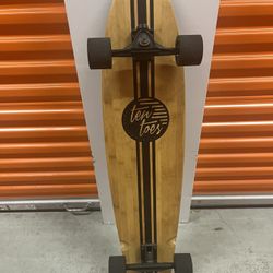 Ten Toes Skateboard Long Board