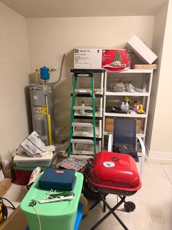 Garage tools, organizer, gardening tools
