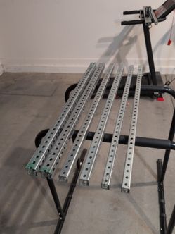 Steel frame rods