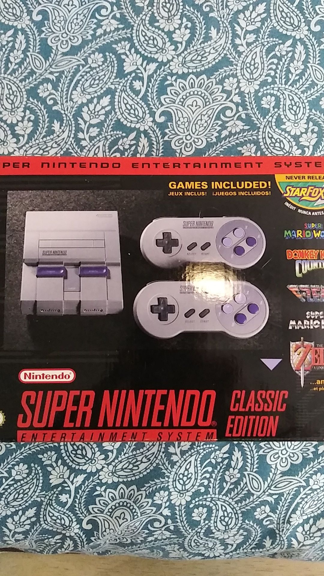 Super Nintendo Classic Edition( Rare)