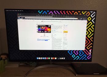 32” LG Ultrafine Monitor