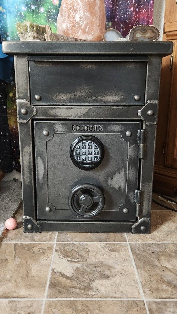 Nightstand/Gun Safe With Drawer