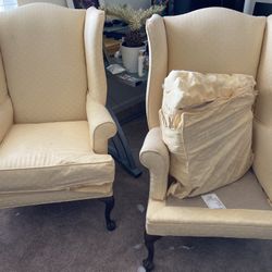 Two Matching Armchairs 