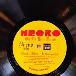 NECRO "Get On Your Knees/Underground 12inch Single @2000 Fat Beats Records