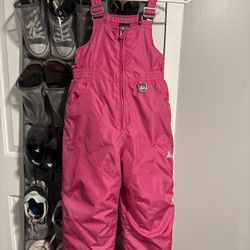 Snow Bib And Snow Boots 