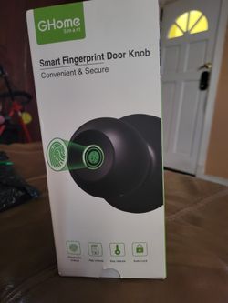 Smart Fingerprint Door Knob