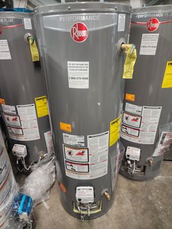 New water heater rheem  promo price