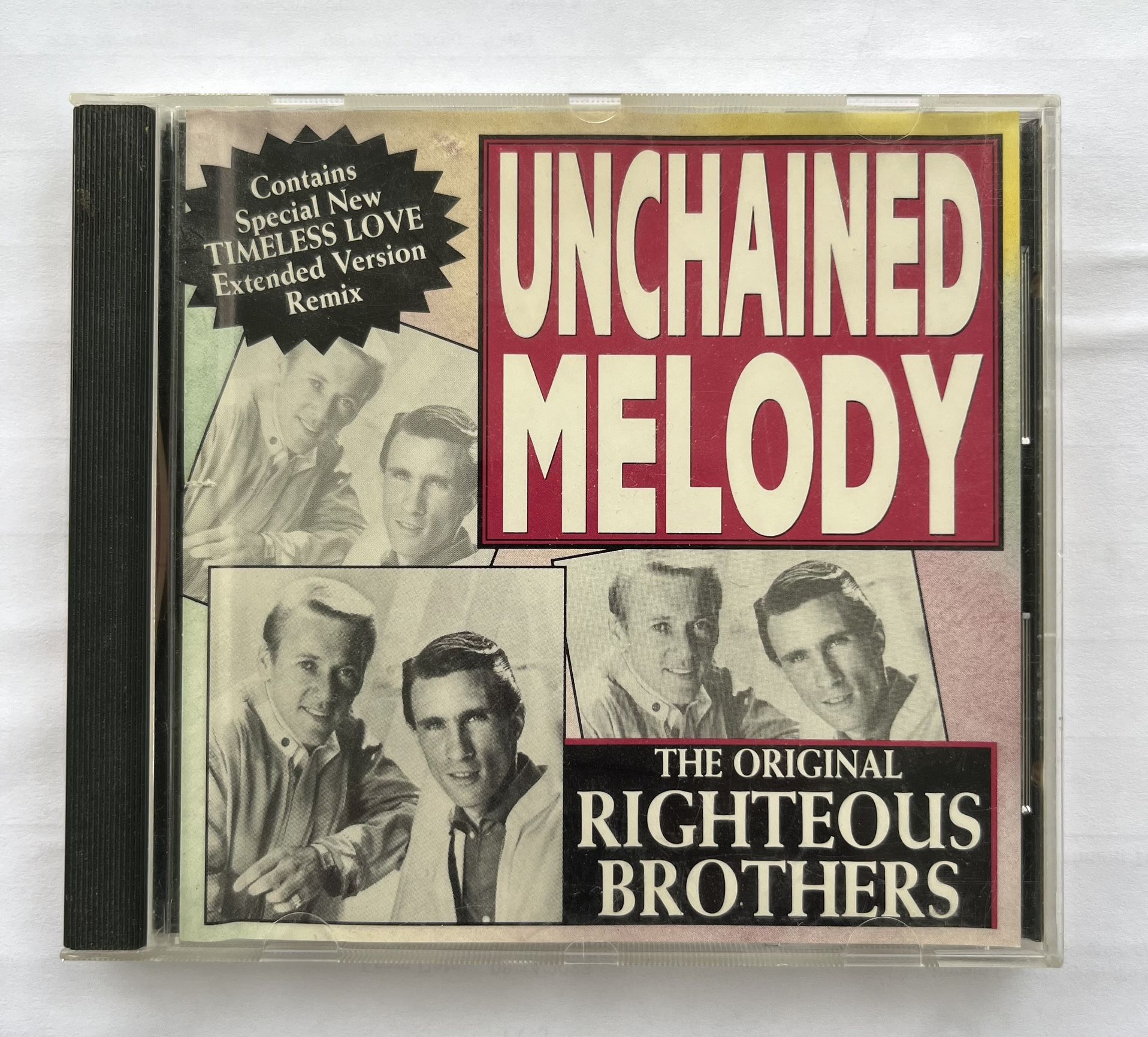 The Righteous Brothers Unchained Melody Cd Maxi Single 4 Tracks Like New