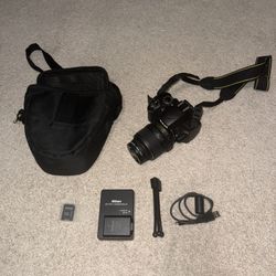 Nikon D3200 With Accessories and 1 Lens