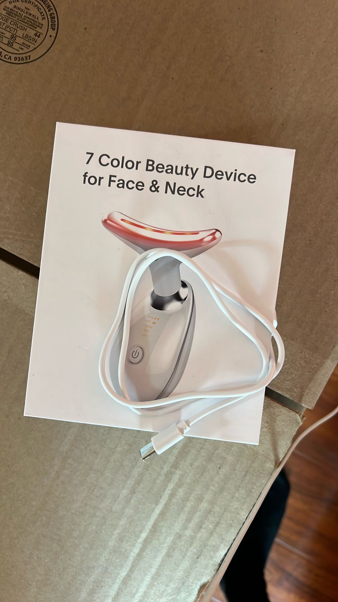 Face And Neck Beauty Device