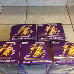2005 Los Angeles Laker Team bobble heads
