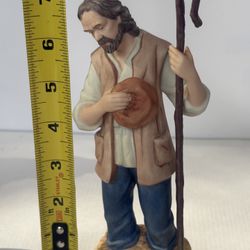 Thomas Kinkade 2004 Nativity Keeper of the Inn Hawthorne Village Christmas 7in