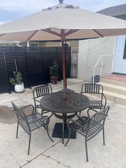 Outdoor furniture set Table