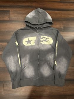 Grey Hellstar Zipup