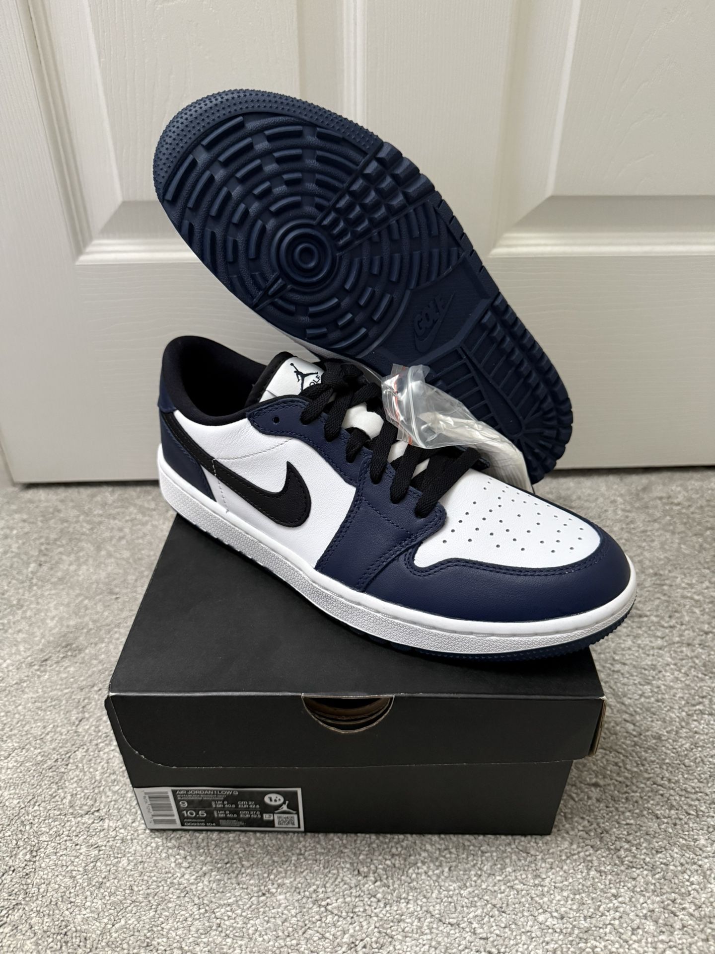 Nike Air Jordan 1 Low Golf Midnight Navy Size 9