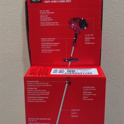 Craftsman 27cc 2cycles 18in Straight Gas String Trimmer With Edger Conversion Capable - New 