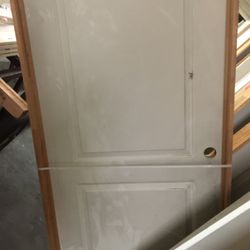 32” wide by 96” high, INTERIOR SOLID CORE DOOR PREHUNG 2/8 x 8/0 32” x 96”
