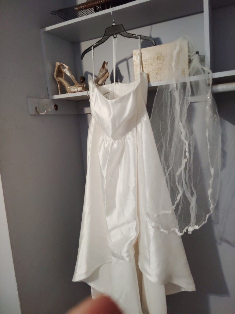 David Bridals Studios Wedding Dress Never Worn