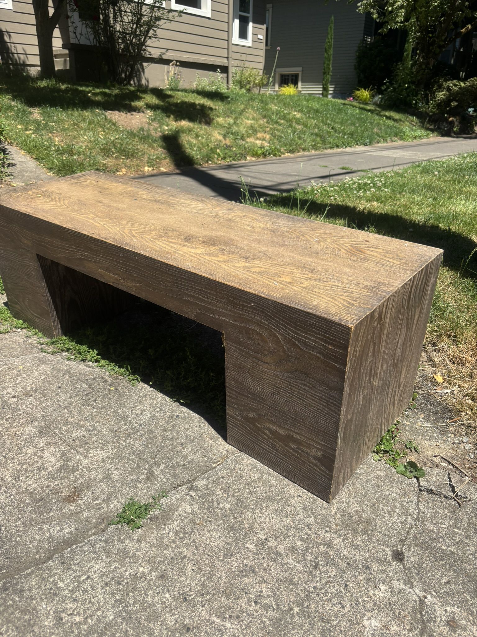 Modern Cb2 Style Bench
