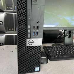 dell quad core i5 6th gen - 8 gb ram - SSD - business grade - multi monitor support - tower