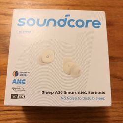 Soundcore Sleep A30 Smart ANC Earbuds