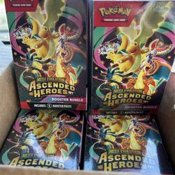 ascended hero’s pokemon booster bundles p
