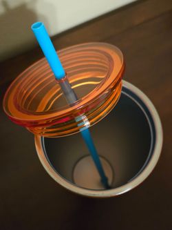 Starbucks Gradient Sunset Orange Pink Blue Tumbler (24oz)