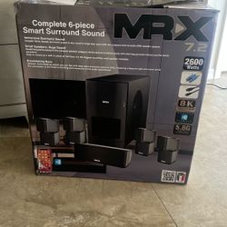 Six piece smart surround sound