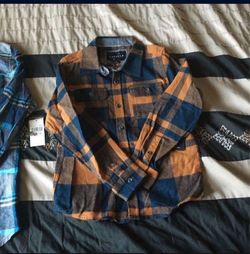$10, New Boys Flannel shirt size 7