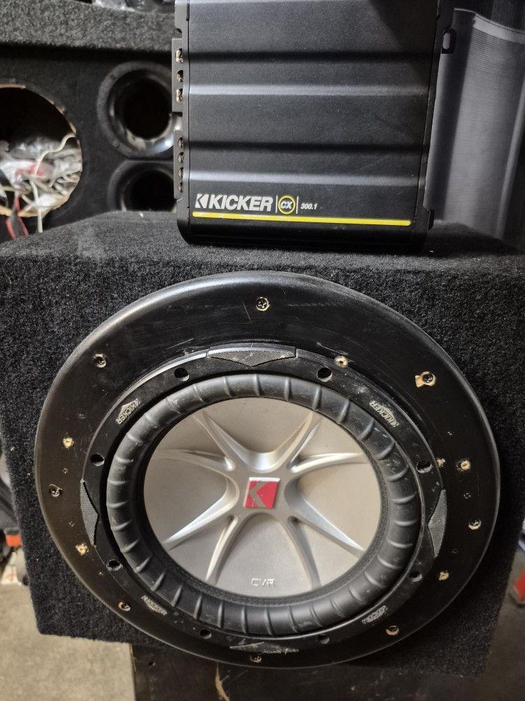 Kicker Audio Speaker Amplifier 
