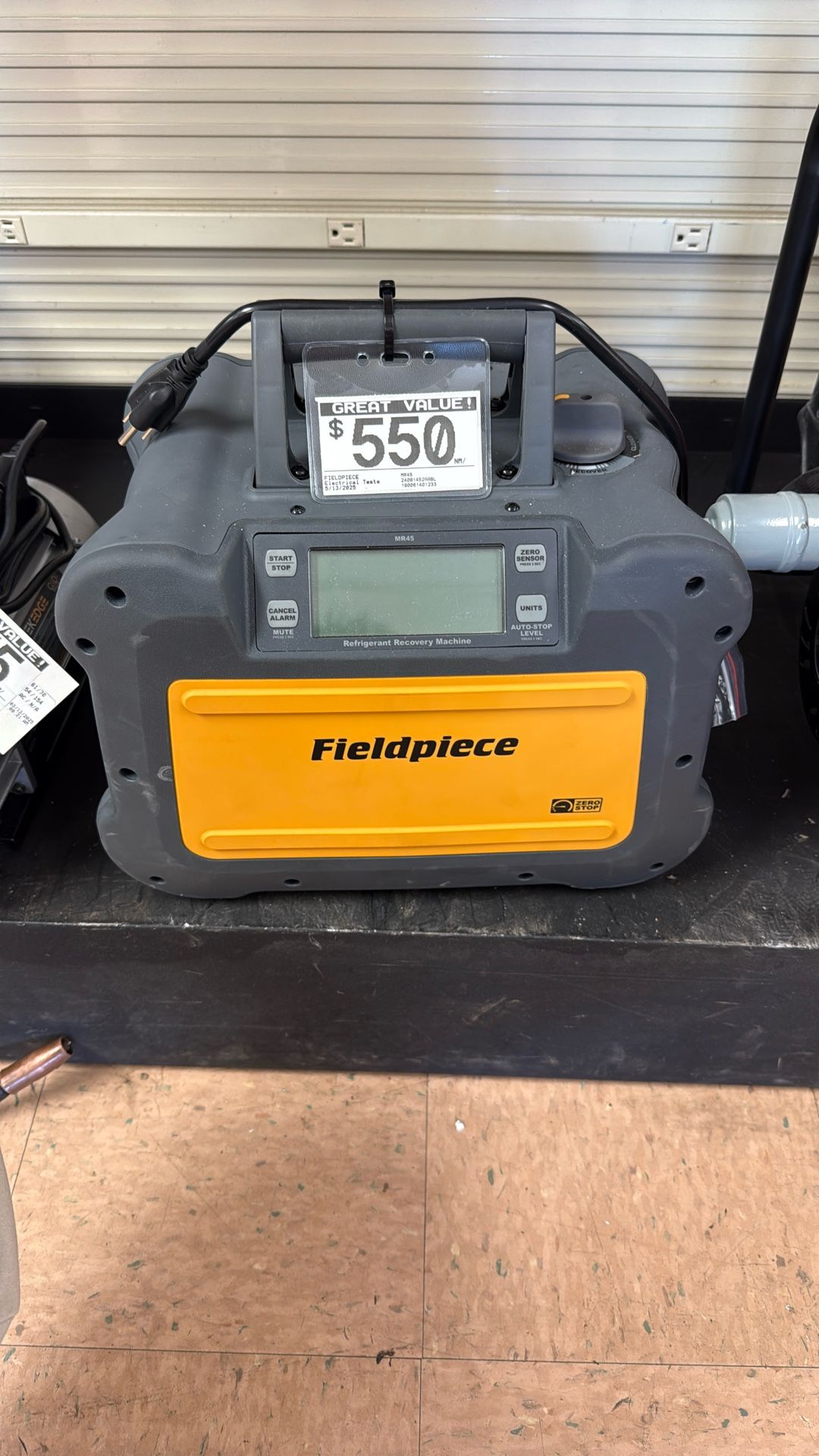Fieldpiece MR45 Coolant Testing Equipment.