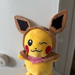 Pokemon Pikachu in Everest Plush Toy