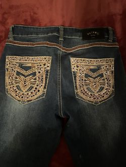 Patron Design On Back Jeans