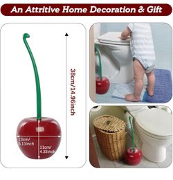 Toilet Bowl Brush with Holder Set: 360°Under Rim Toilet Scrubber 2pcs for Daily Home Cleaning-removes 99% of Stains in 30 Seconds with Zero Residue Am