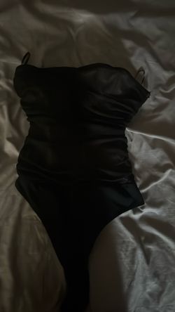 black bodysuit