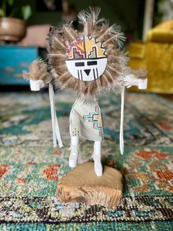 Sunface Navajo Kachina Doll By B Begay