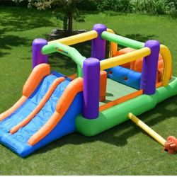 Inflatable Obstacle Course Slide