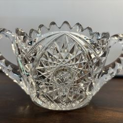 EAPG “McKee” double handled sugar bowl