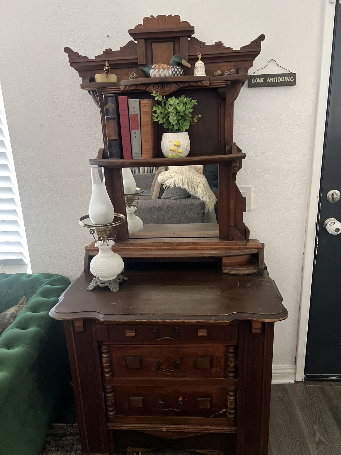 Vintage Wooden Dresser