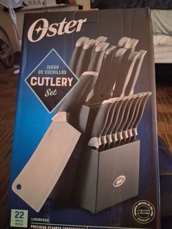 Oster Lindbergh 22-Piece Cutlery Set