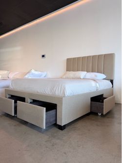 Bed Frame w/ Drawers ON SALE – Limited Stock/ FREE LOCAL DELIVERY 🚚