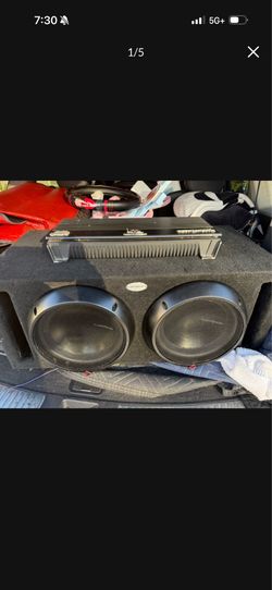 Subwoofers and amplifier