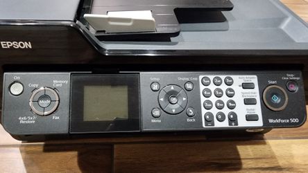 Epson Workforce 500/Lenovo H320 Desktop Computer/24.5" Widescreen Samsung LCD Flat Monitor