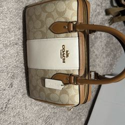 Coach Hand Bag W/wallet