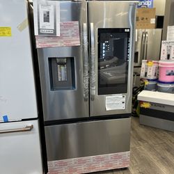 Samsung Smart Refrigerator With Family Hub Stainless Steel  (Take It Home In Payments/Llevalo A Casa En Pagos)