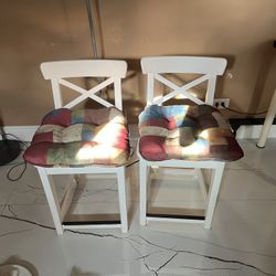 2 Kitchen Chairs In Good Condition
