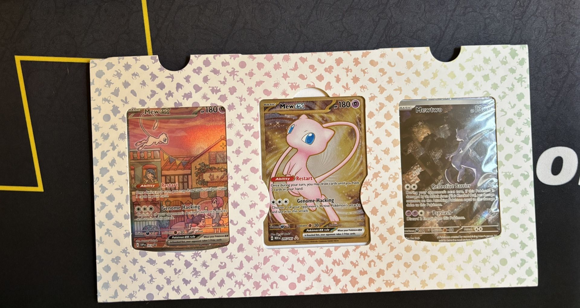 Pokemon Mew Ex Mewtwo promo