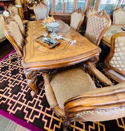 AICO By Michael Amini TUSCANO Dinning Set