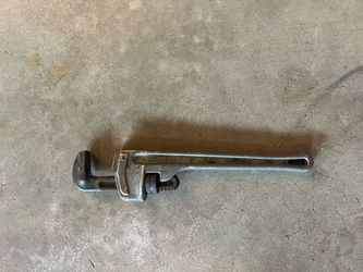 14” Ridgid aluminum pipe wrench