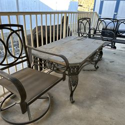 Outdoor Furniture Could Sell Table On The Side, But Trying To Sell The Whole Entire Bundle